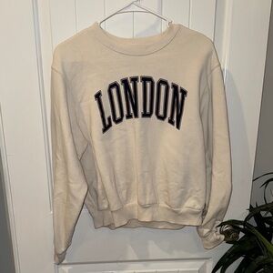 Hollister Cream Pullover